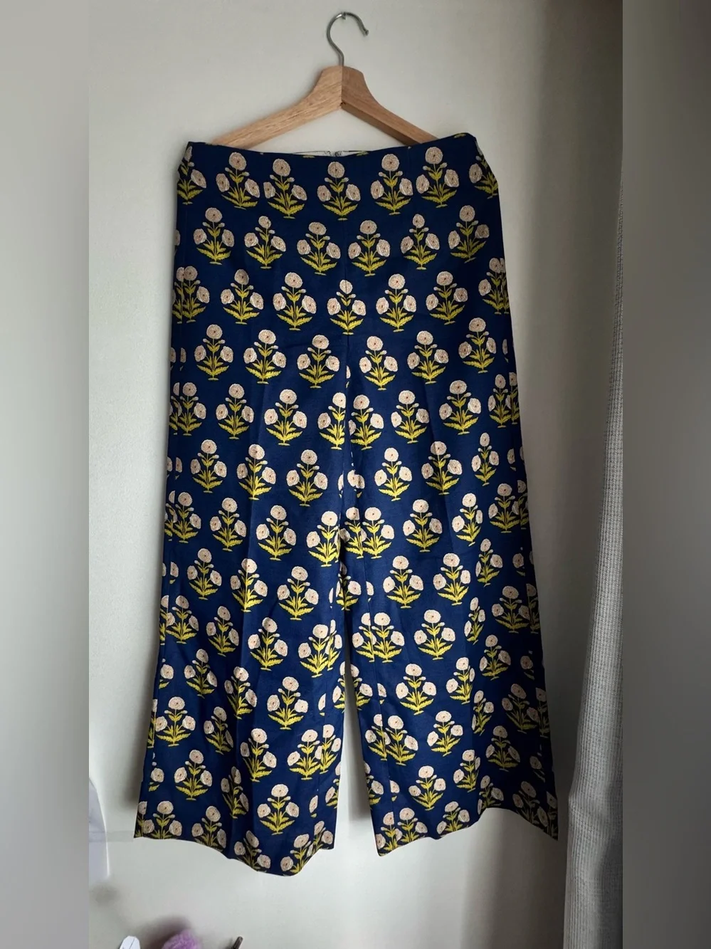 J. Crew Rori pant in marigold block print , Size 6